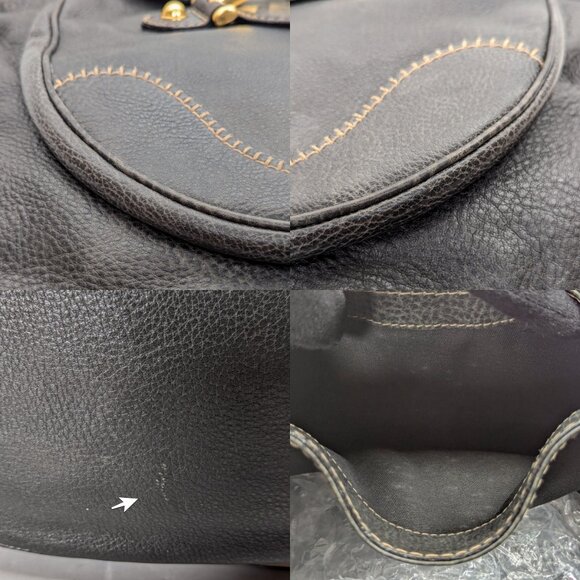 GUGGI Horsebit 55 2-Way Large Shoulder Bag  - Leather - Picture 12 of 16